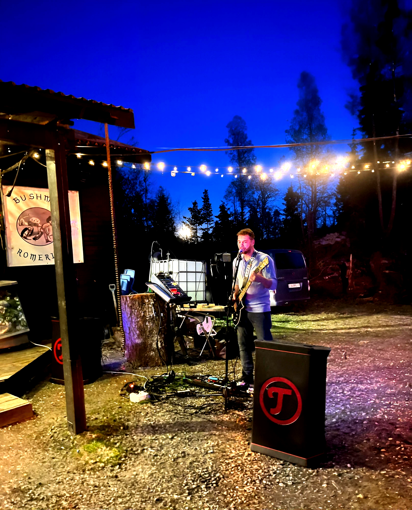 Utendørs spillejobb