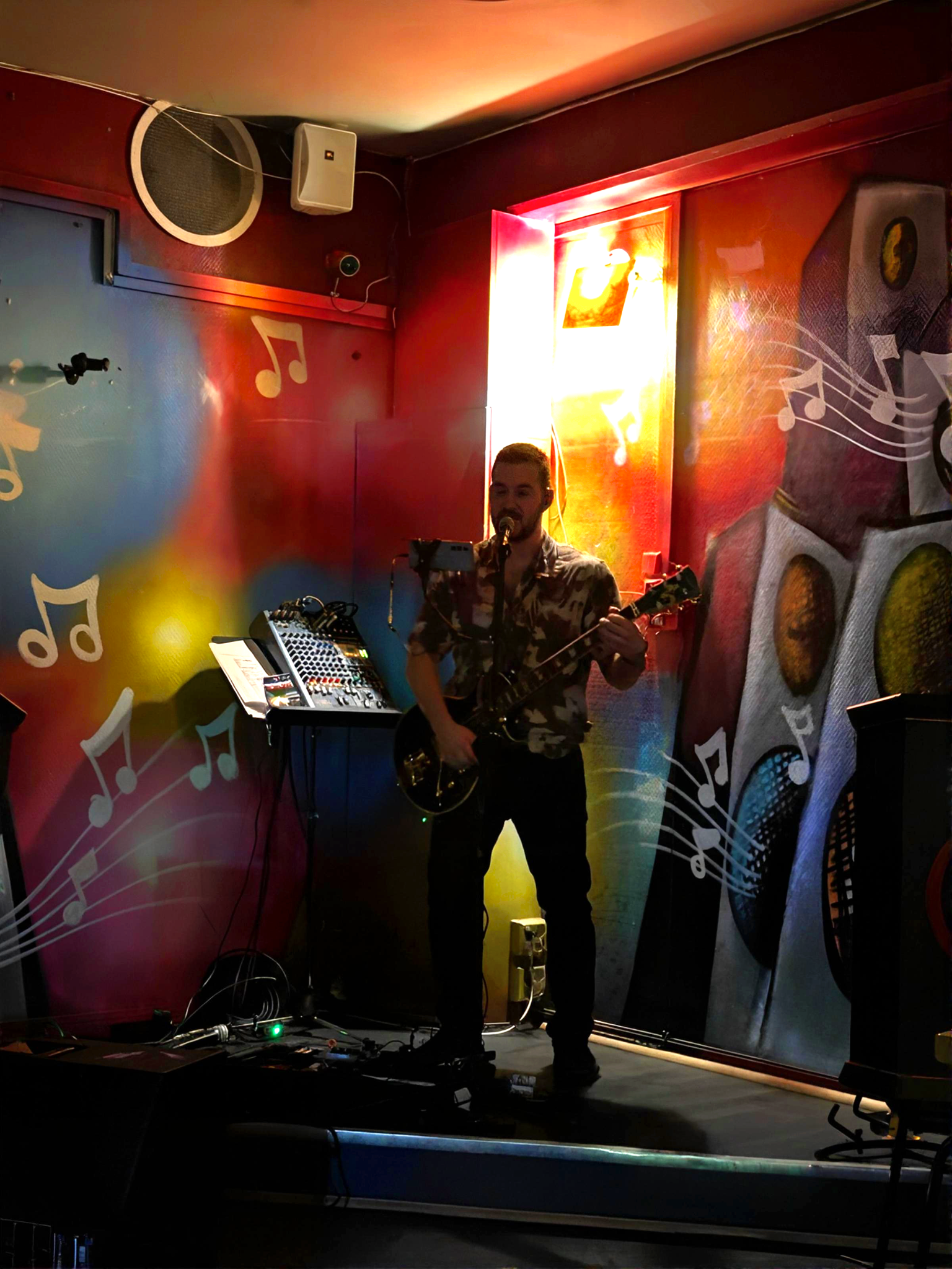 Mike Hafstad live på pub